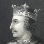 Европейская гравюра 19 века   Король Англии Генрих I, Боклерк, Henry I