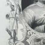 Европейская гравюра 19 века   Король Англии Вильгельм II, William II