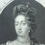 Европейская гравюра 19 века   Королева Англии Анна, Queen Anne