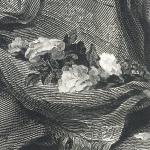 Европейская гравюра 19 века   The spanish flower girl, Испанская цветочница