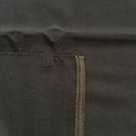 Отрез ткани СССР   монотонная плотная коричневая ткань, 180х140см,цена за все