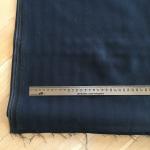 Отрез ткани СССР   костюмная плотная синяя ткань, 144х264см, цена за все