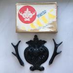 Предметы интерьера СССР  ЧТП Вешалка сувенир Рога, силумин, в коробке