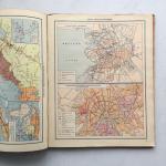 Книга школьная СССР 1950 КФ ГУГК Атлас истории СССР, часть 3