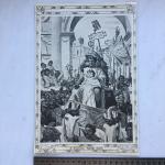 Дореволюционная иллюстрация 1910  из журнала Нива, Триумф цезаря, А. Тонгамъ