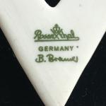 Винтажная брошь СССР   Rosenthal, брошка, Розенталь, фарфор, Германия
