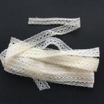 Винтажное кружево СССР   тесьма, плетение, вязаное, ажурное, 340 см, цена за отрез