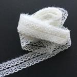 Винтажное кружево СССР   тесьма, плетение, вязаное, ажурное, 11 метров, цена за все