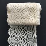 Винтажное кружево СССР   тесьма, плетение, вязаное, ажурное, 180 см, цена за отрез
