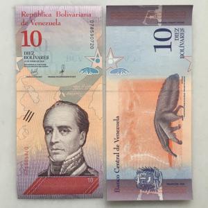 Банкнота иностранная 2018  Венесуэла, 10 боливара, UNC