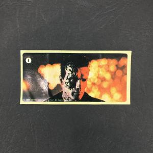 Наклейка от жевательной резинки 1990 Dunkin 90-ых. Terminator, Терминатор, оригинал, №4