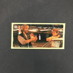 Наклейка от жевательной резинки 1990 Dunkin 90-ых. Terminator, Терминатор, оригинал, №20