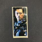 Наклейка от жевательной резинки 1990 Dunkin 90-ых. Terminator, Терминатор, оригинал, №43