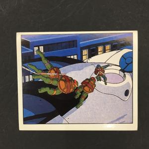 Наклейка для альбома 1995 Panini Panini, teenage mutant turtles, черепашки-ниндзя, №111