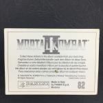 Наклейка для альбома 90-ых 1993 Panini Panini, Mortal kombat 2, Мортал комбат 2, номер 82