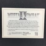 Наклейка для альбома 90-ых 1993 Panini Panini, Mortal kombat 2, Мортал комбат 2, номер 78