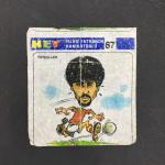 Вкладыш от жевательной резинки   из 90-ых, HEY футболисты карикатура, номер 67