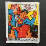Вкладыш от жевательной резинки   из 90-ы, комикс Superman, Супермэн, номер 118
