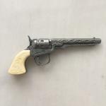 Игрушка СССР   Пистолет для пистон, Cadet, нечастый, рабочий, 12 см