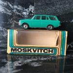 Модель автомобиля СССР 1 43 1987  Москвич 427, Moscvitch, зеленый, МИ, Коробка