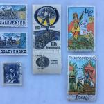 Набор иностранных марок   Чехословакия, 11 марок, цена за комплект