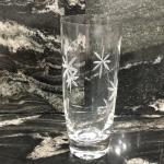 Рюмка, стопка СССР   тонкое стекло, алмазная грань, высота 11 см, цена за 4 шт