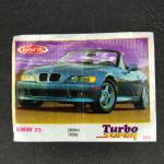 Вкладыш от жевательной резинки   из 90-ых, номер 501, Turbo Super, kent, Турбо, супер