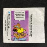 Вкладыш от жевательной резинки  Baycan из 90-ых, 2, Grimmy, Гримми, Baycan, комикс