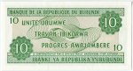 Банкнота иностранная 2005  Бурунди, 10 франков