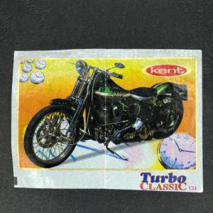 Вкладыш от жевательной резинки  Kent из 90-ых, 134, Turbo Kent, Classic, 71-140