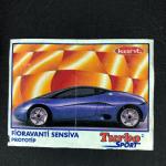 Вкладыш от жевательной резинки  Kent из 90-ых, 2, Turbo Sport, Спорт, 1-70