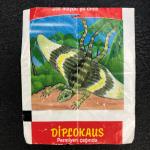 Вкладыш от жевательной резинки   из 90-ых, Динозавры, Dinosaurs