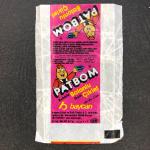 Обертка от жевательной резинки 1991  из 90-ых, Patbom, Патбом, розовая