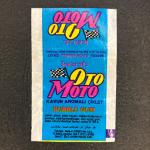 Обертка от жевательной резинки 1992  из 90-ых, Oto Moto, OtoMoto, Ото Мото, ОтоМото