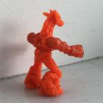 Игрушка, солдатик из 90-ых  Технолог робозверь, зверобот, жираф, оранжевый, рога сломаны