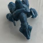 Игрушка, солдатик из 90-ых  Технолог робозверь, зверобот, ящер, синий