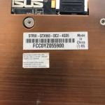 Видеокарта для ПК  ASUS PCI-E, ASUS Strix, GTX960 4Gb, требует ремонта