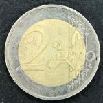 Монета иностранная 2005  2 евро, Германия, отметка монетного двора F, Штутгард