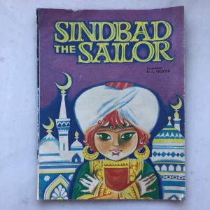 Книга детская 1992  Sindbar the Sailor, Синдбад мореход