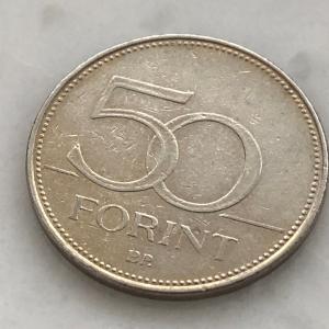 Монета иностранная 2004  Венгрия, 50 форинтов, 50 Forint
