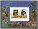 Блок иностранных марок 1985  85-летие Королевы Елизаветы (№529-532)