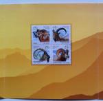 Буклет марок России 2013  Фауна России. Дикие  козлы и бараны