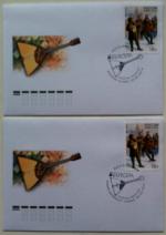 Буклет марок России 2014  Музыкальные инструменты (Европа)