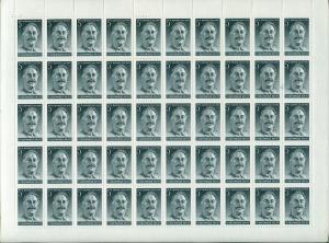 Лист марок СССР 1986  100 лет со дня рождения Г.К.Орджоникидзе