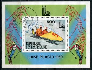 Блок иностранных марок 1980  Олимпийские игры в Лейк Плесид
