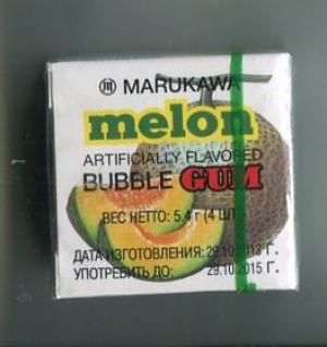 Жевательная резинка 2013  Marukawa melon