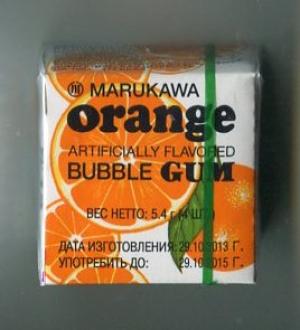 Жевательная резинка 2013  Marukawa orange