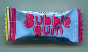Жевательная резинка  К-Артель Bubble gum, синяя