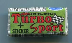 Жевательная резинка  К-Артель Turbo Sport Racing + sticker