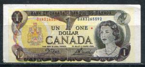 Вкладыш от жевательной резинки   Деньги, 1 доллар, Канада